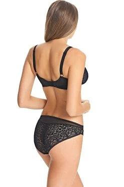 Freya - Soiree Lace High Apex BH, Schwarz -Corset Story AA5011BLK 3