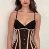 Single Layer Longline Underbust Corset