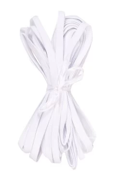 Korsettschnur, Weiß