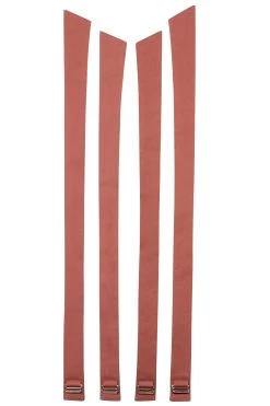 Dahlia Pfirsichroséfarbene Träger Aus Baumwolle 13 Dahlia Pfirsichroséfarbene Träger Aus Baumwolle -Corset Story SC 0192