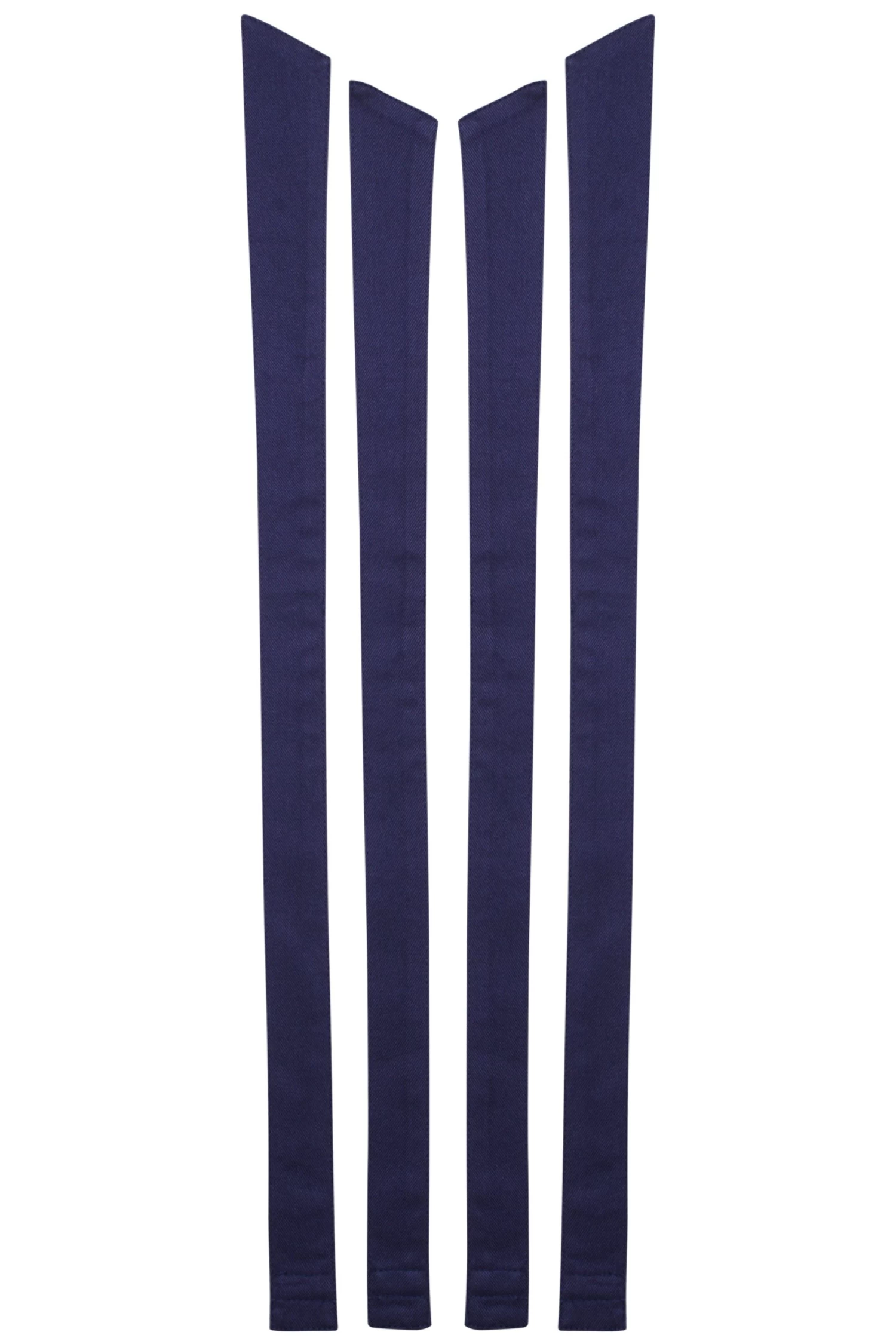 Dahlia Strap In Sommerlichem Marineblau, Aus Viskose 2 Dahlia Strap In Sommerlichem Marineblau, Aus Viskose – Bild 2