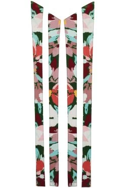 Dahlia Shoulder Strap Floral Explosion Viscose