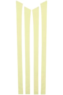 Dahlia Strap In Der Farbe Zitronensorbet, Aus Baumwolle