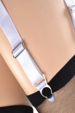 6 X Strapsenclips Aus Stahl, Weiß -Corset Story Susp 3 035da154 7977 43c3 8e3f ea0a8e802e85