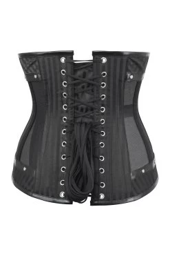 Steampunk Unterbrust Korsett Mit Schwarzem Netzstoff -Corset Story WTS2262