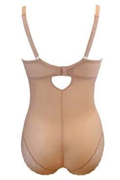 Pour Moi - Electra Underwired Body Caramel -Corset Story electracaramel3