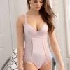 Lepel - Fiore Plunge Body Pale Pink
