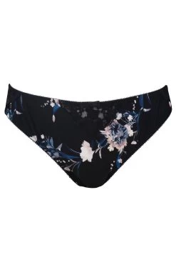 Charnos - Flamenco Brief Black Floral -Corset Story flamencobrief2